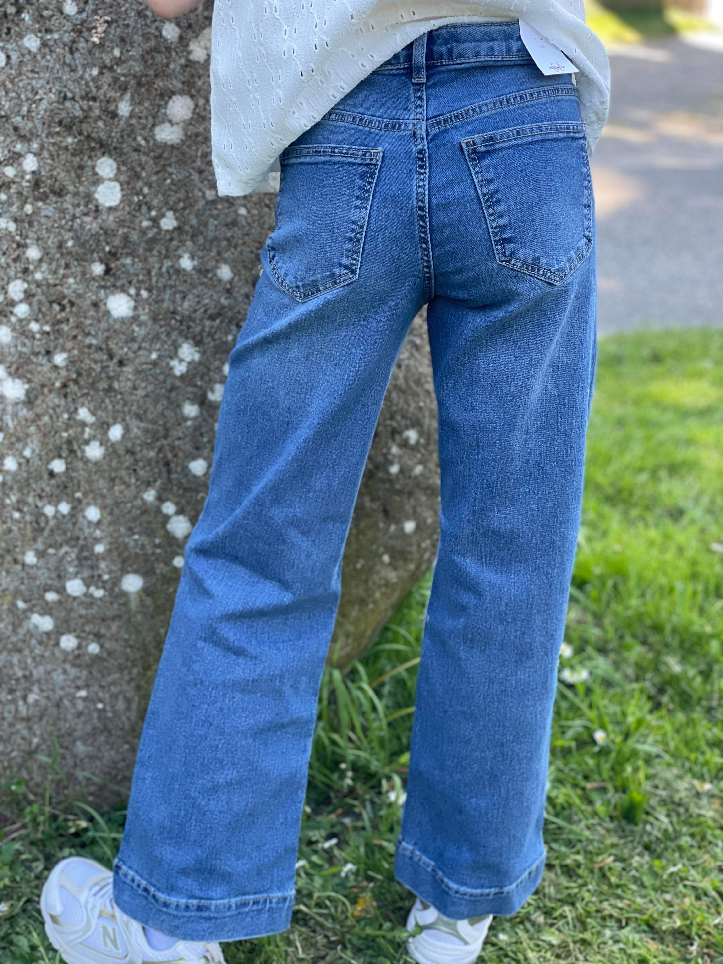 VMDAISY Girl Jeans - Medium Blue Denim